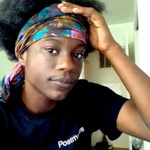 Multi colored cultured head Scarf